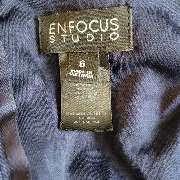 En Focus Studio Black Sleeveless Lace Maxi Dress Size 6 - Picture 6 of 6